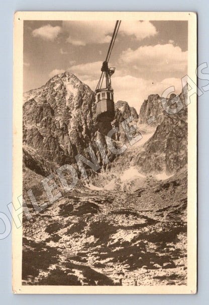 Pohlednice Vysoké Tatry – Lanovka na Lomnický štít (M11596)