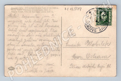 Pohlednice Ľadový štít - historická pohlednice (M11599)