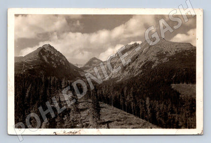 Pohlednice Vysoké Tatry Mlynická dolina (M11603)
