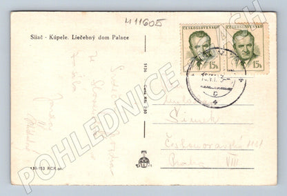 Pohlednice Sliač Kúpele, Liečebný dom Palace (M11605)