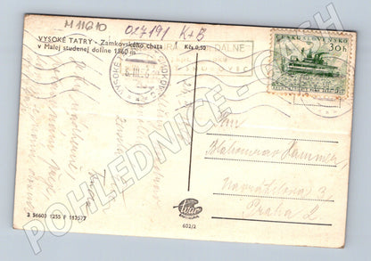 Pohlednice Vysoké Tatry - Zamkovského chata (M11610)