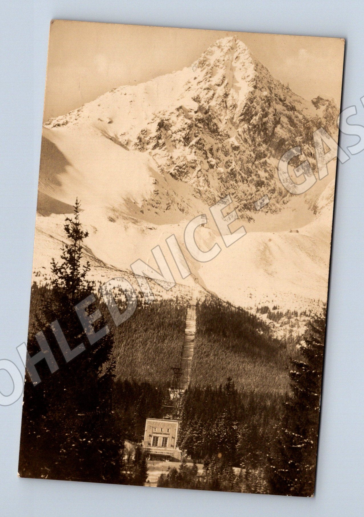 Pohlednice Vysoké Tatry - Lomnický štít (M11613)