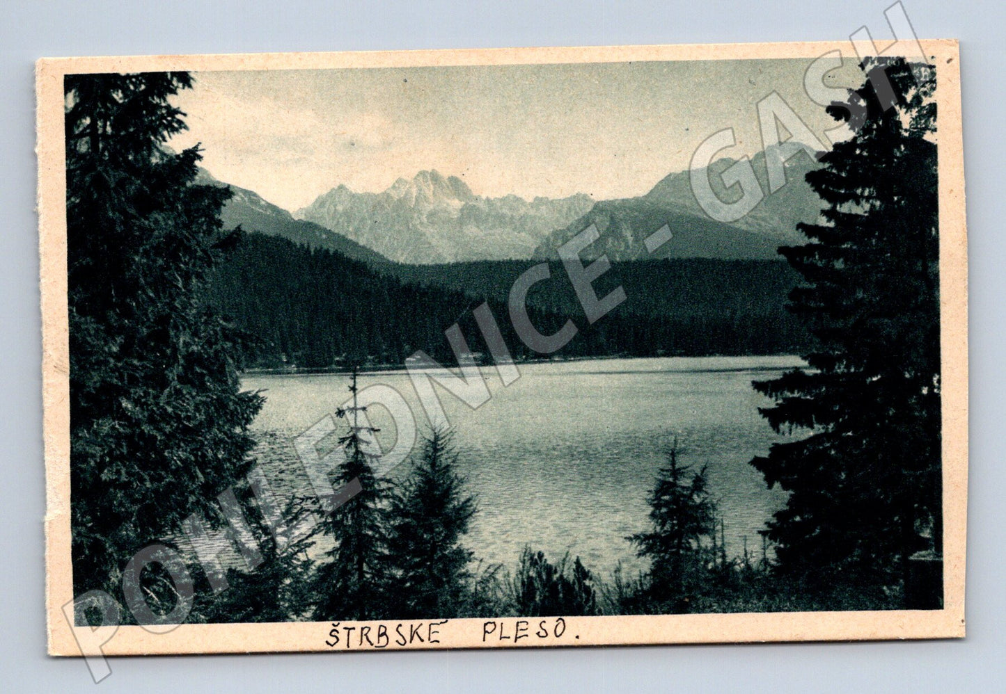 Pohlednice Štrbské pleso, Vysoké Tatry (M11621)