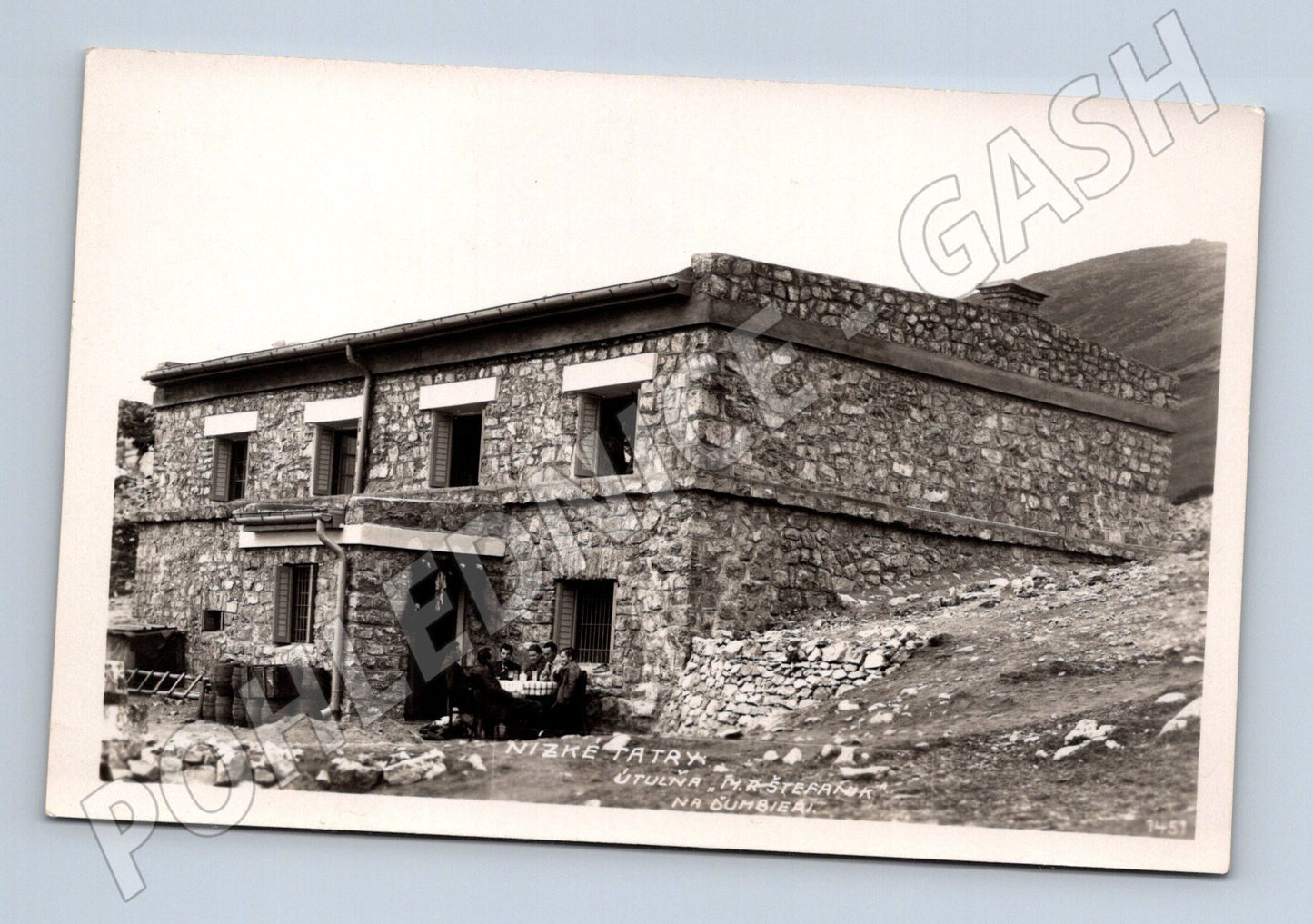 Pohlednice Nízké Tatry - útulna M. R. Štefánika (M11631)