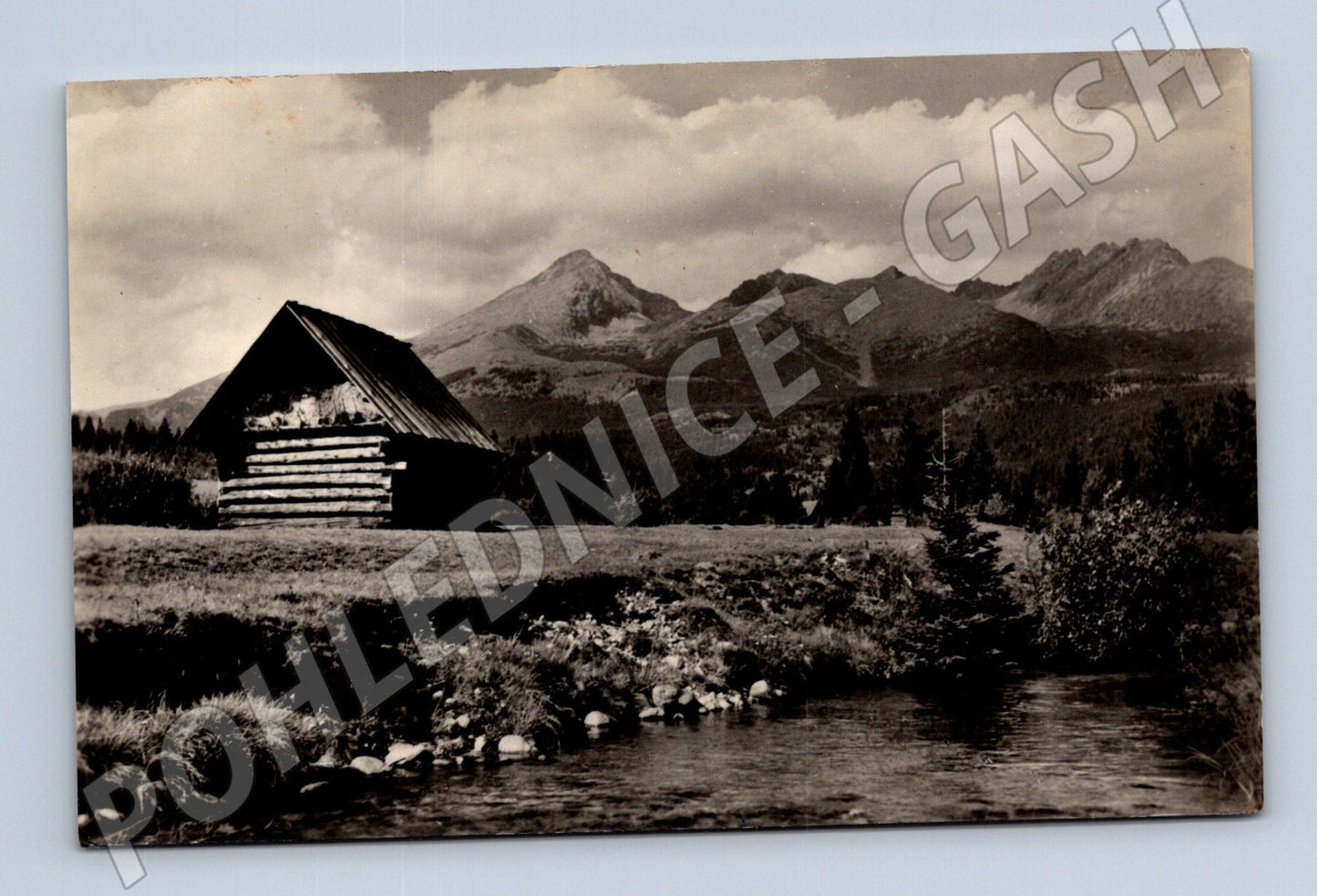 Pohlednice Vysoké Tatry Važecké lúky, salaš (M11642)