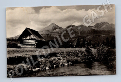Pohlednice Vysoké Tatry Važecké lúky, salaš (M11642)