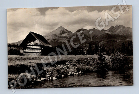 Pohlednice Vysoké Tatry Važecké lúky, salaš (M11642)