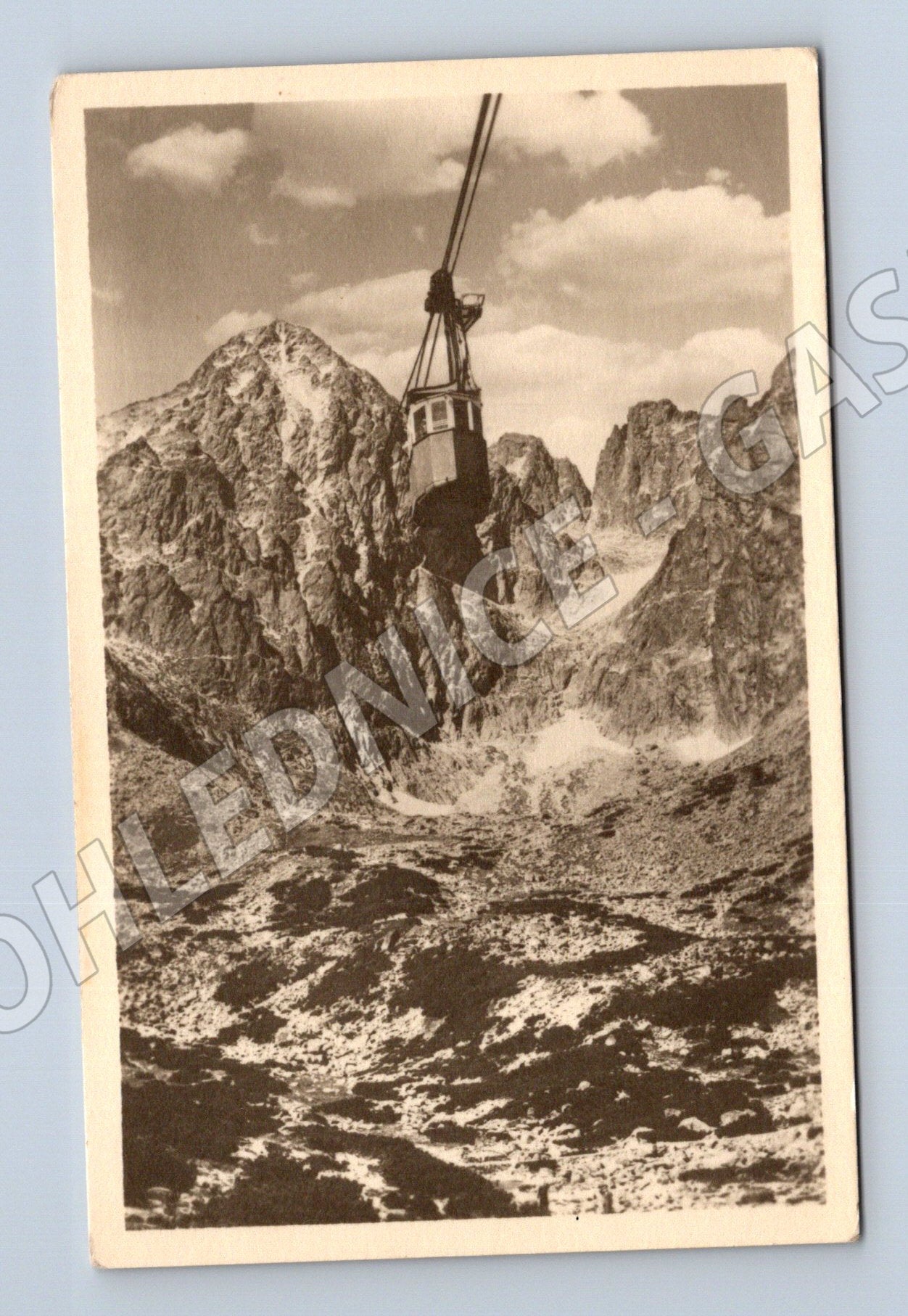 Pohlednice Vysoké Tatry - Lanovka na Lomnický štít (M11644)