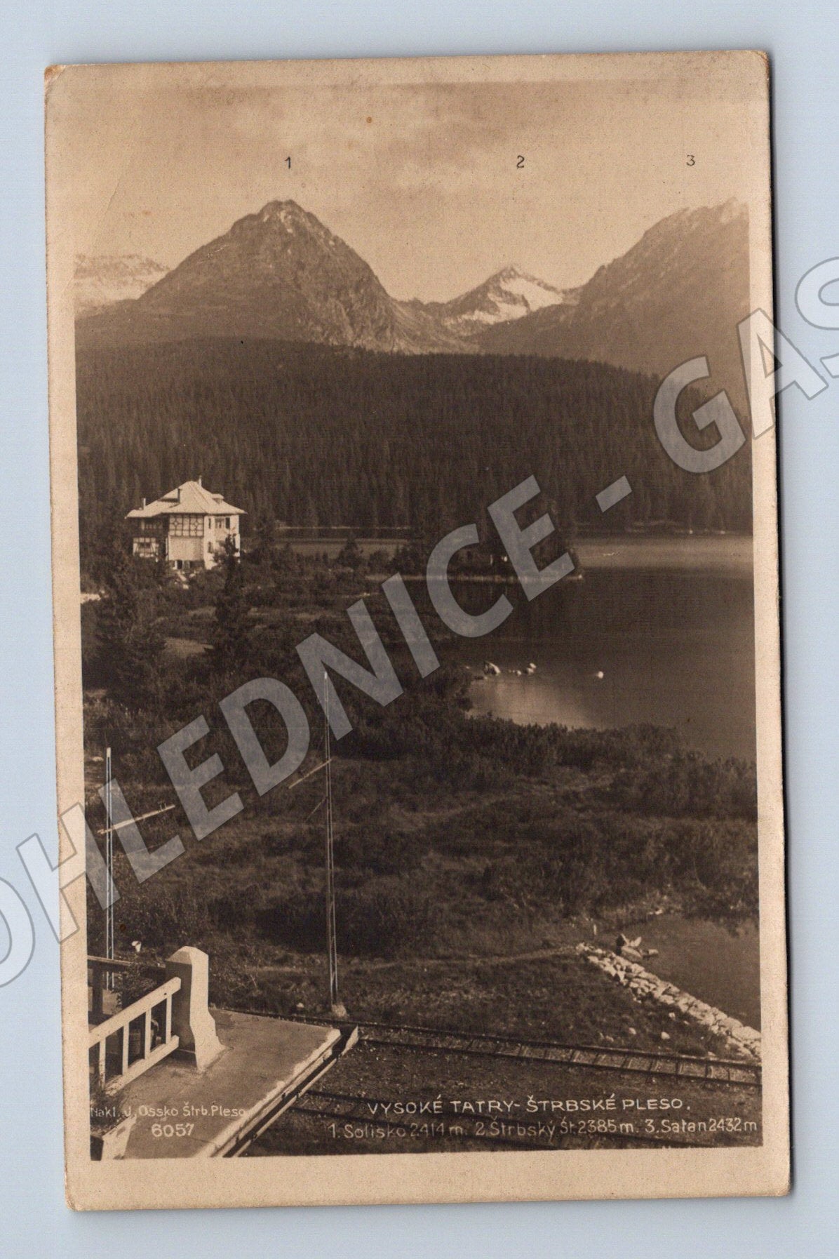 Pohlednice Vysoké Tatry – Štrbské Pleso (M11654)