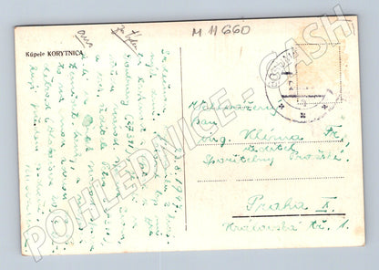 Pohlednice Kúpele Korytnica – Slovensko 1938 (M11660)