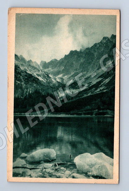 Pohlednice Vysoké Tatry Popradské pleso (M11662)