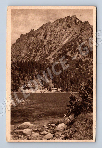 Pohlednice Vysoké Tatry Chata KČST u Popradského plesa (M11665)