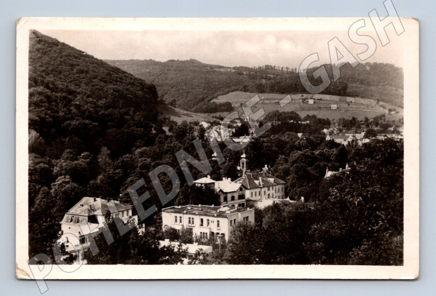 Pohlednice Trenčianske Teplice - historická 1927 (M11671)