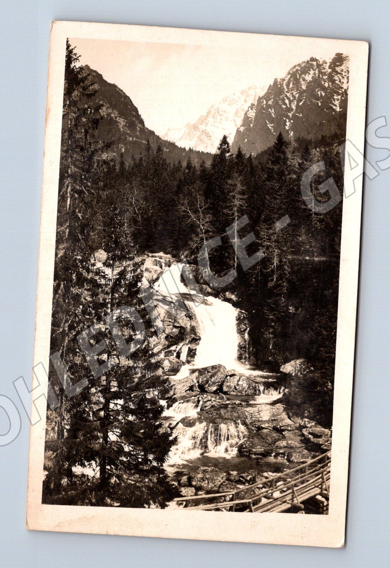 Pohlednice Velké Studenovodské Vodopády, Vysoké Tatry (M11675)