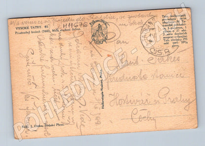 Pohlednice Vysoké Tatry - Prostedný hřeben (M11676)