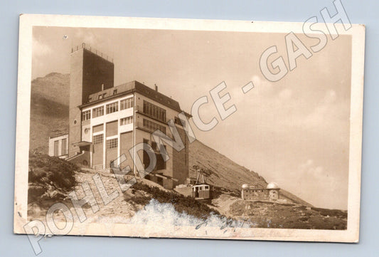 Pohlednice Vysoké Tatry Hotel Encián Hvězdárna Skalnaté pleso (M11682)