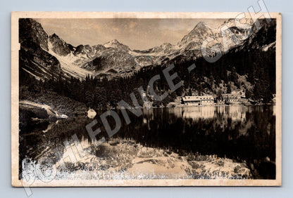 Pohlednice Vysoké Tatry Popradské pleso (M11685)