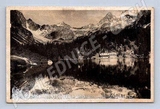 Pohlednice Vysoké Tatry Popradské pleso (M11685)