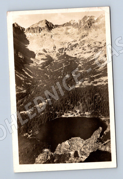 Pohlednice Popradské pleso - Vysoké Tatry (M11686)
