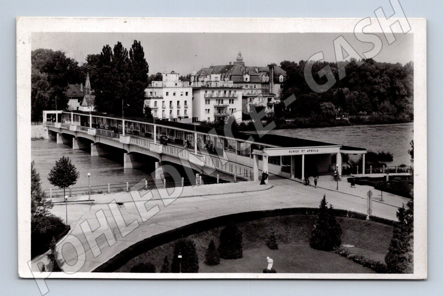 Pohlednice Piešťany Kolonádní most - Grand hotel Royal (M11688)