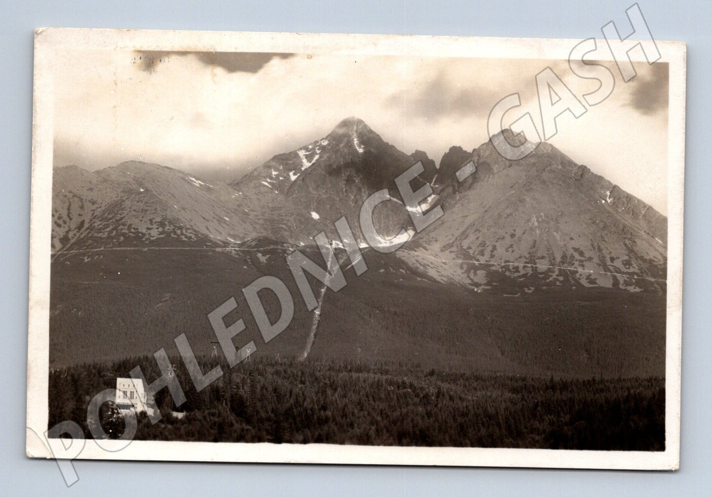 Pohlednice Vysoké Tatry Lomnický štít (M11692)