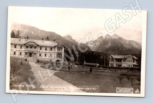 Pohlednice Dolní Smokovec, Vysoké Tatry – školní ústav (M11704)