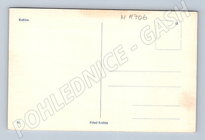 Pohlednice Košice – Jakabův palác, Dóm, divadlo (M11706)