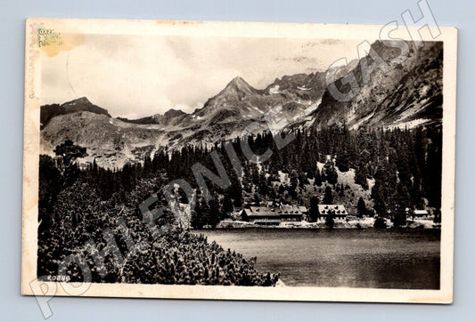 Pohlednice Vysoké Tatry Popradské pleso (M11709)