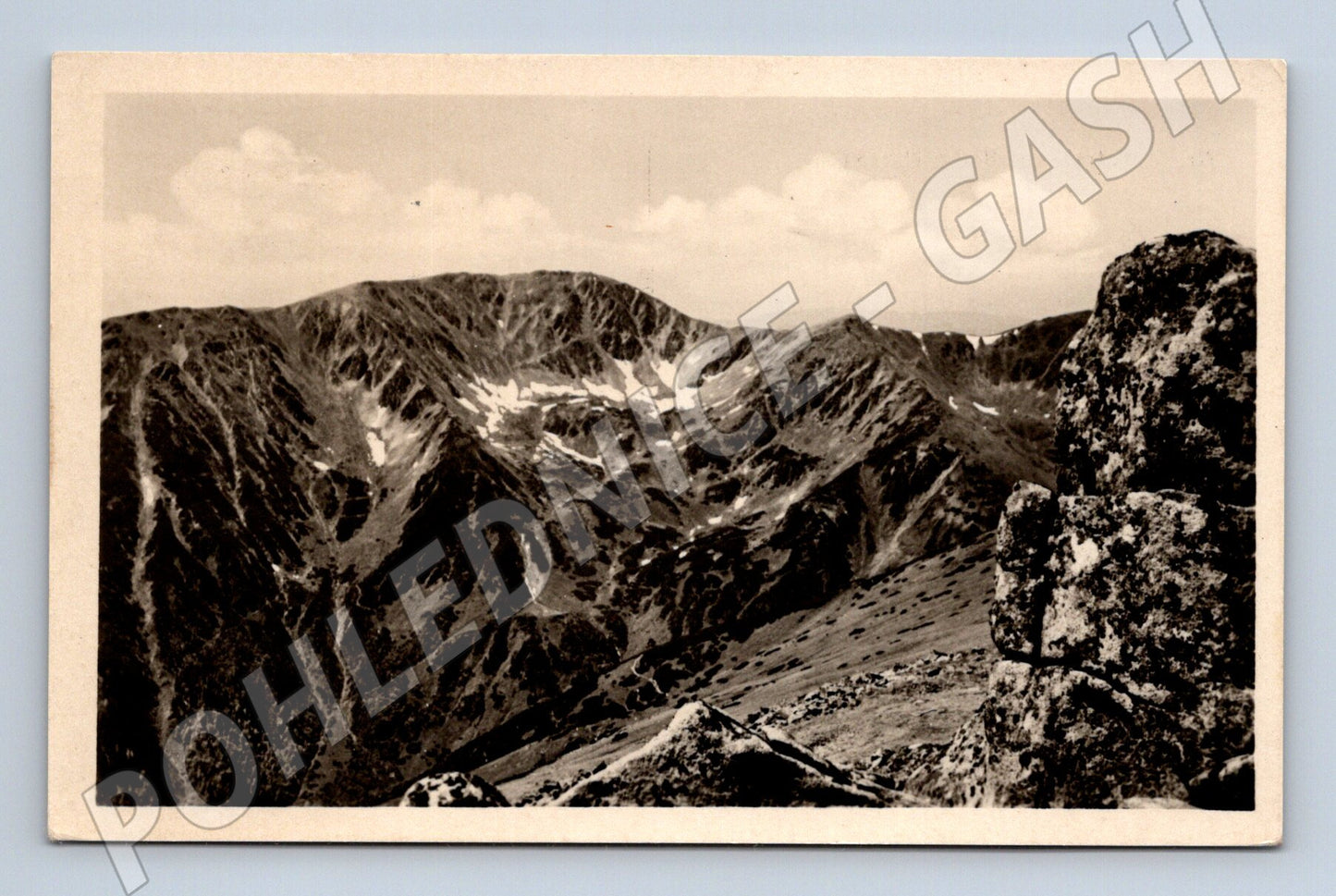 Pohlednice Nízké Tatry Skalka z Dereša (M11721)
