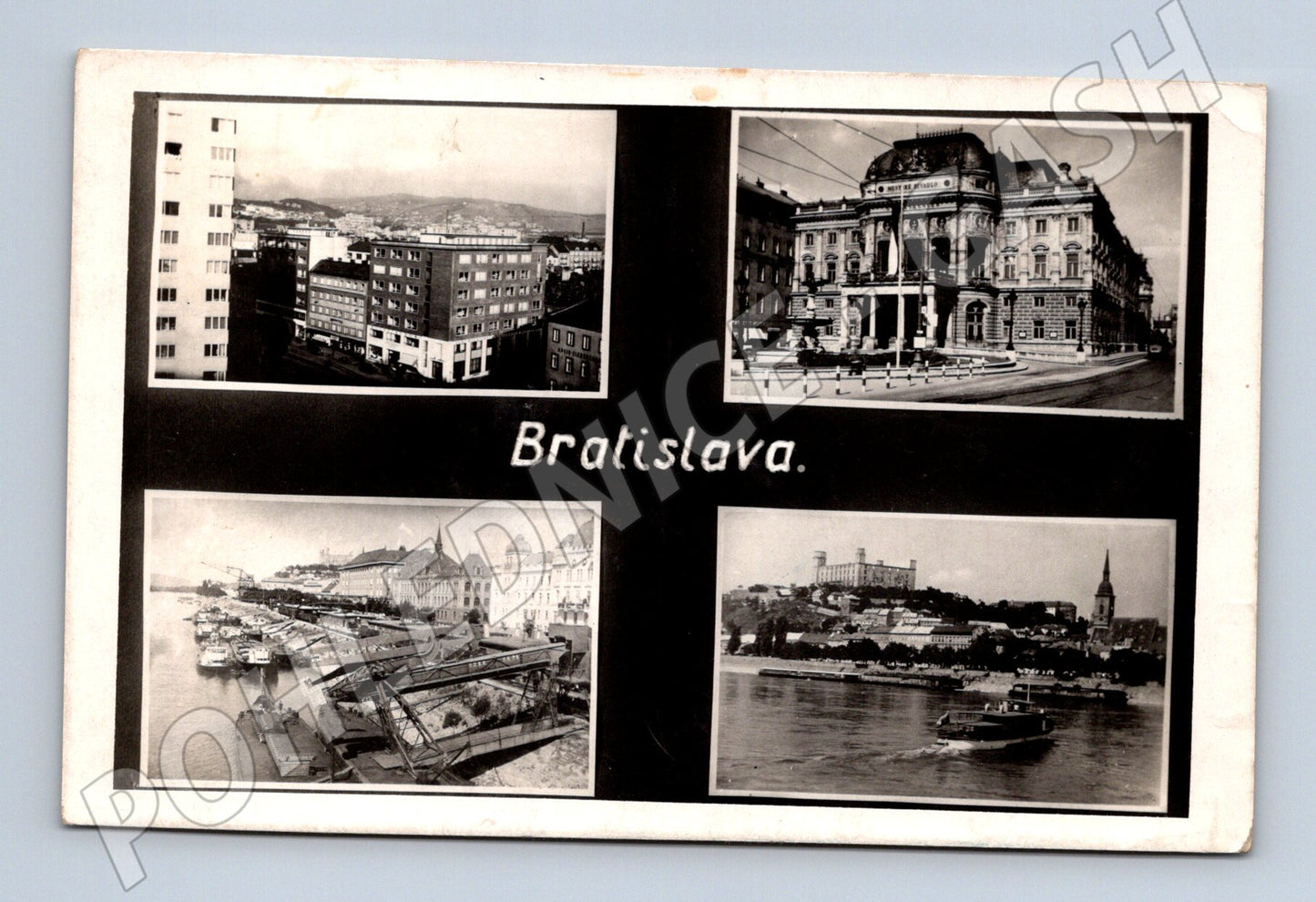 Pohlednice Bratislava - stará koláž (M11743)