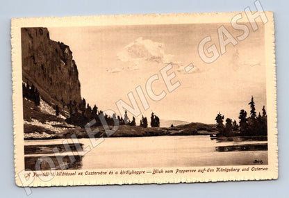 Pohlednice Popradské pleso – Ostrva a Královský vrch (M11750)