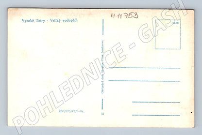 Pohlednice Vysoké Tatry - Velký vodopád (M11753)