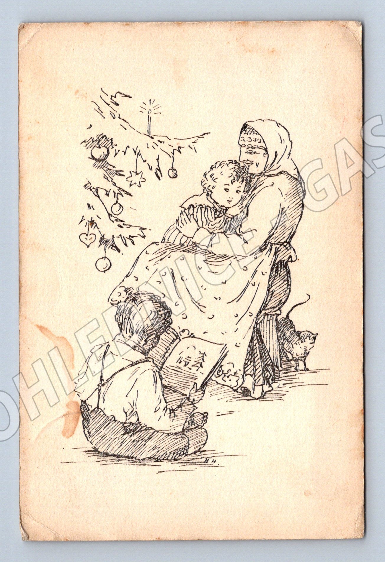 Pohlednice lidové motivy Hanychová (M11756)