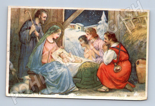 Pohlednice Betlém 1951 (M11768)