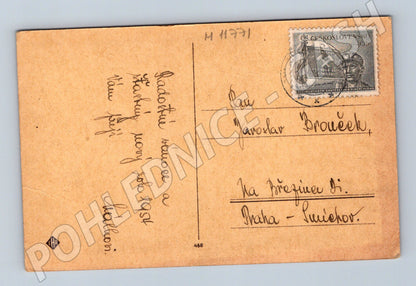 Pohlednice Stará pohlednice ČSR 1951 - přírodní motiv (M11771)