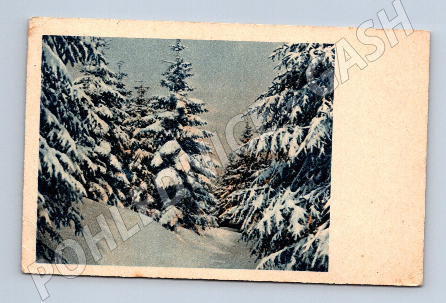 Pohlednice Zimní pohlednice ČR 1943 – poštovní zásilka (M11783)