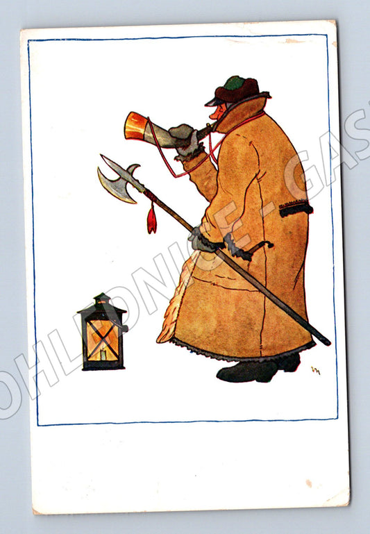 Pohlednice Vánoční motiv ČR 1944 – kreslený, protektorát (M11784)