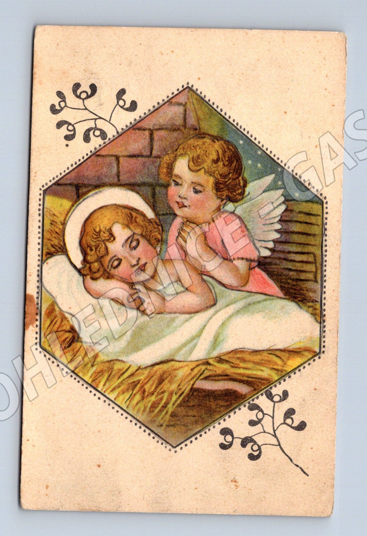 Pohlednice Anděl chránící dítě – Vincentinum Břevnov (M11788)