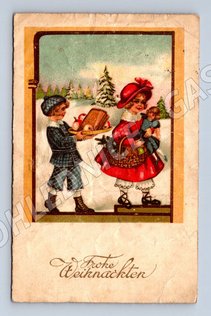 Pohlednice Etnografie – Kroje, Německo/ČSR (M11791)