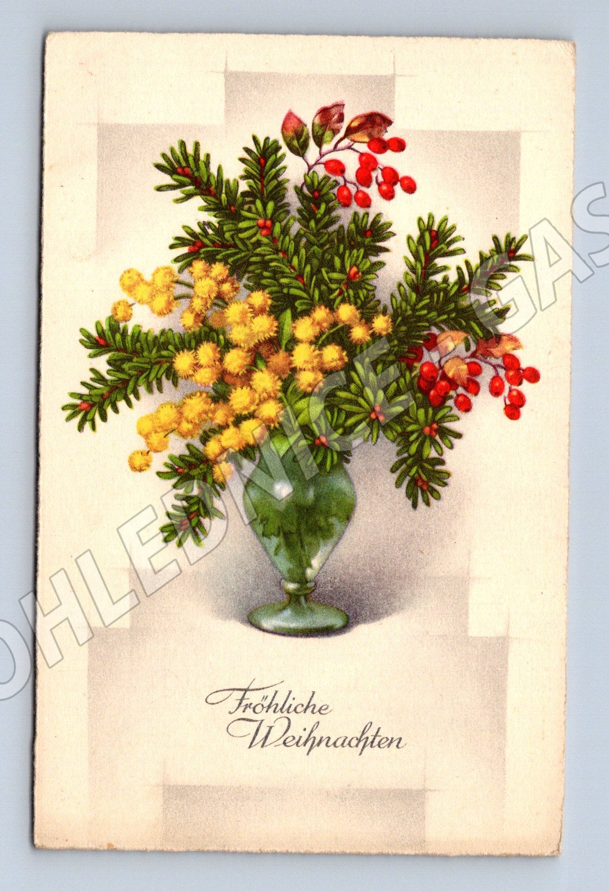 Pohlednice Fröhliche Weihnachten 1955 (M11792)