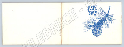 Pohlednice Novoroční PF 92 – ODS, Praha 10 (M11799)
