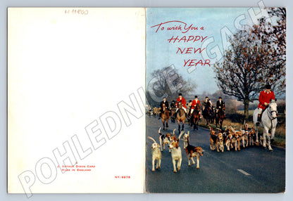 Pohlednice Hon na koních – Anglie, 1966 (M11800)