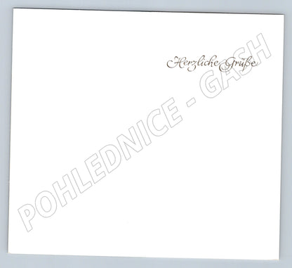 Pohlednice Venkovská krajina Herzliche Grüße (M11807)