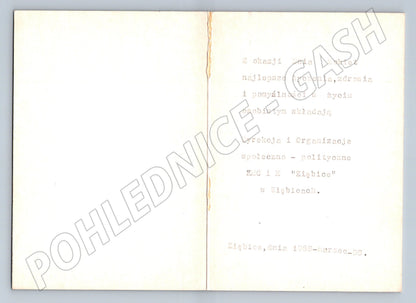 Pohlednice Mezinárodní den žen 1989 (M11831)
