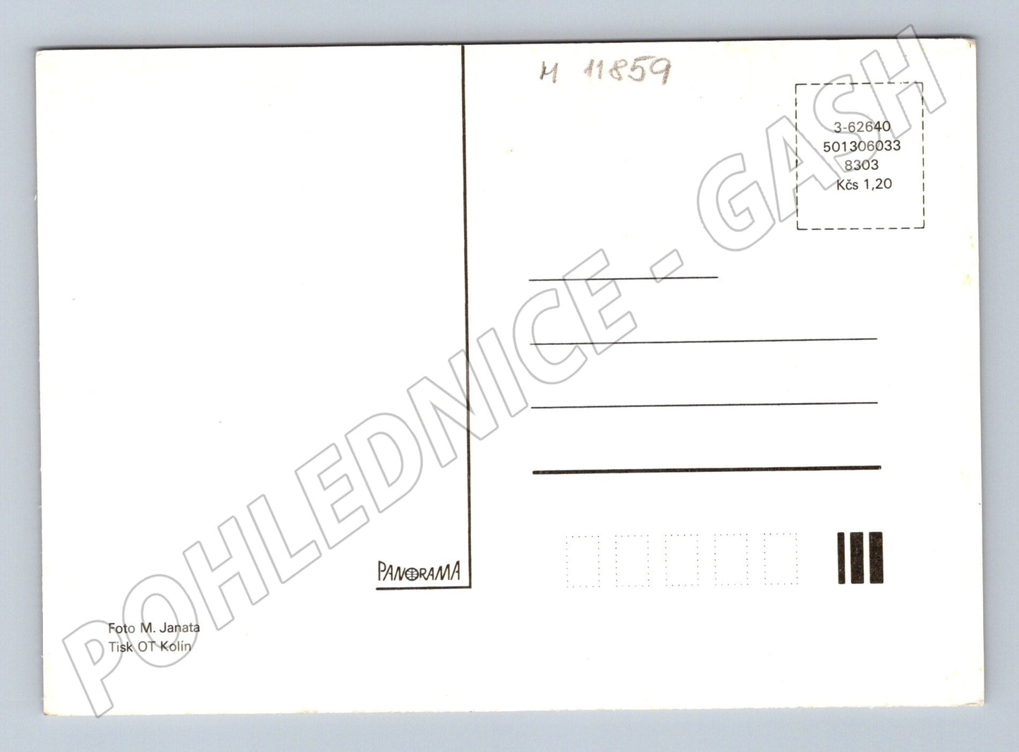 Pohlednice květiny – gerbery (M11859)