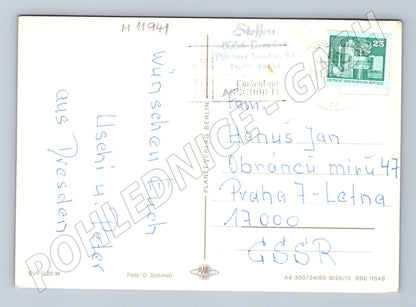 Pohlednice NDR Drážďany Veselé Letnice (M11941)