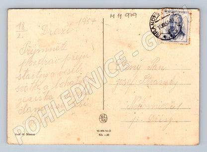 Pohlednice Květinové zátiší M. Šťastná (M11979)