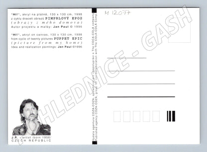Pohlednice Jan Paul Umění 1998 (M12077)