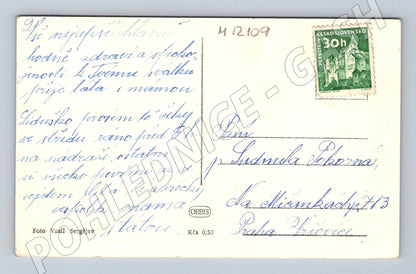 Pohlednice Srdečné přání s konvalinkami (M12109)