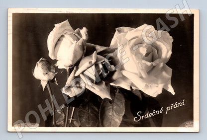 Pohlednice Srdečné přání Praha 1940 (M12145)